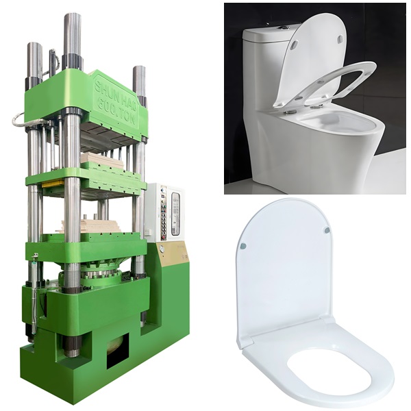 Shunhao Brand double-layer 600-ton toilet seat cover molding machine