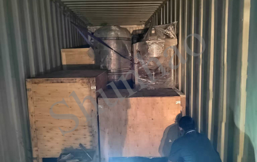 การจัดส่งอุปกรณ์การผลิตเครื่องใช้บนโต๊ะอาหารเมลามีนจากโรงงาน Shunhao